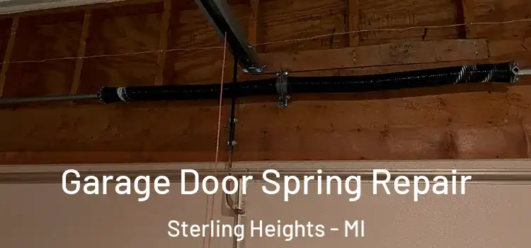  Garage Door Spring Repair Sterling Heights - MI