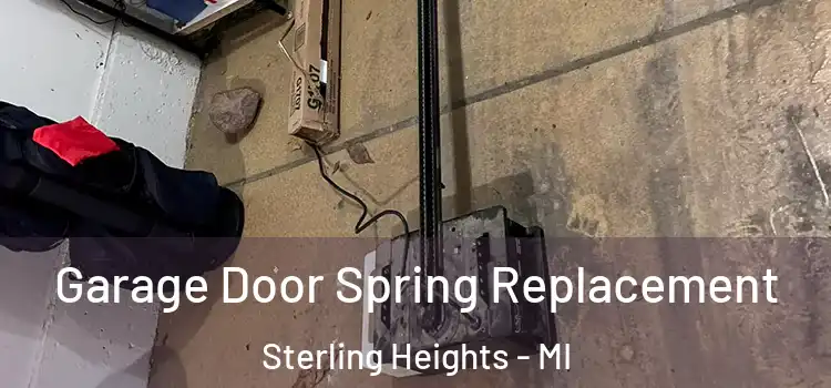  Garage Door Spring Replacement Sterling Heights - MI